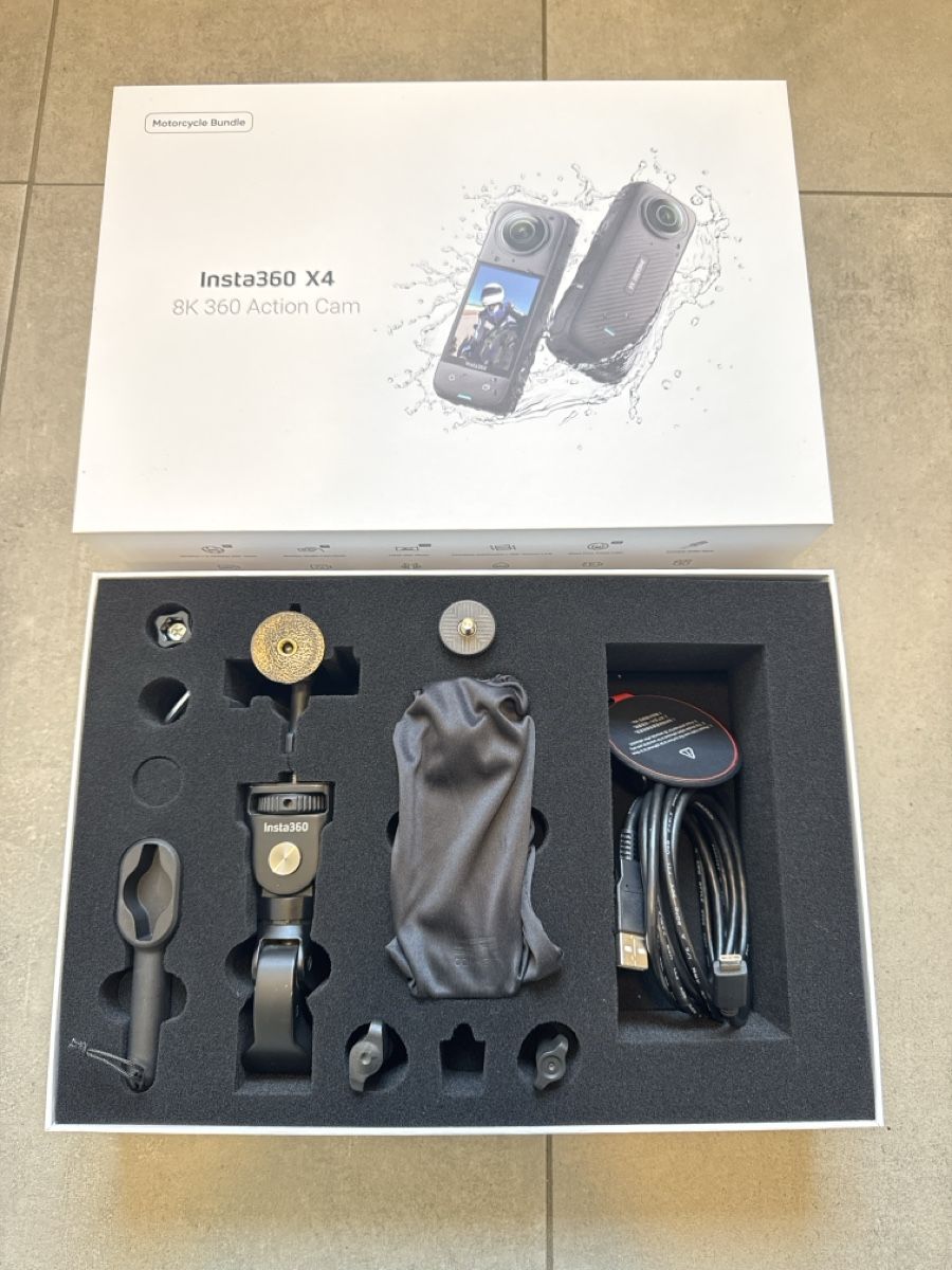 Insta360 Action Cam: Caméra action Insta360 X4 Motorcycle Bundle état neuf – Nuovo (secondo la descrizione) da Senarclens venduto da nog_m7qw 5