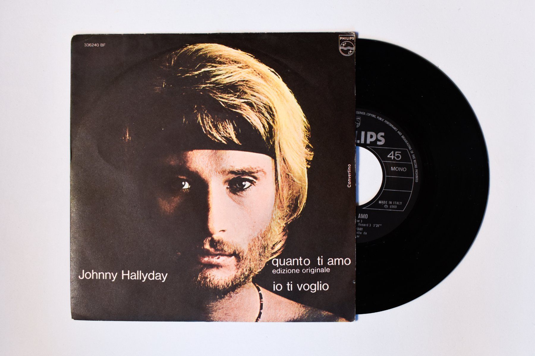 Dischi in vinile: Johnny Hallyday - Quanto ti amo – Usato da Belmont-sur-Yverdon venduto da ag97