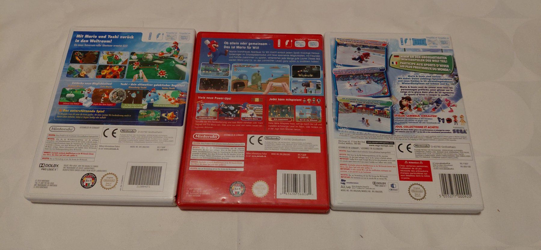 Spiele: Mario Spiele Set Wii – Gebraucht aus Gretzenbach von Uli1980 2
