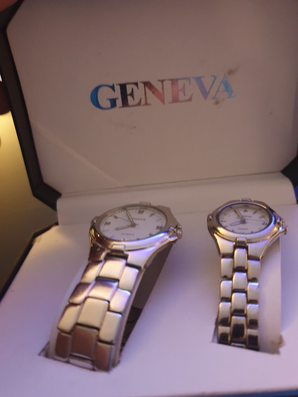 Swiss Orologi: GENEVA PARTNER UHREN SET EDELSTAHL QUARTZ – Nuovo (secondo la descrizione) da Rothrist venduto da ToniG71 4