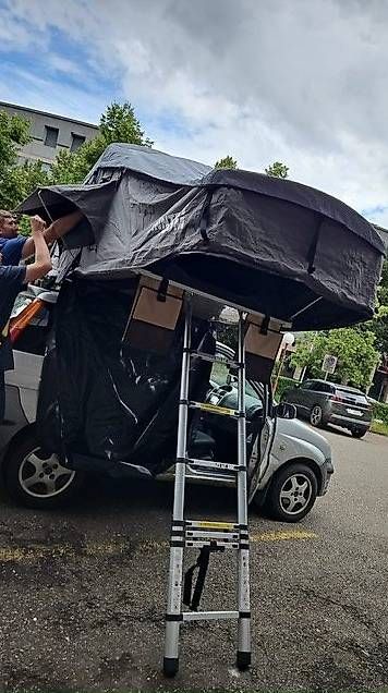 Tende : Autodachzelt Mökki 120 BASIC wie neu – Usato da Olten venduto da Einwegparadies