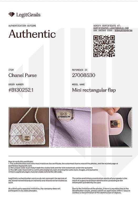 Borse da donna: Chanel Mini Rectangular Flap Bag Light Pink Leather – Usato da Zürich venduto da amber123 4