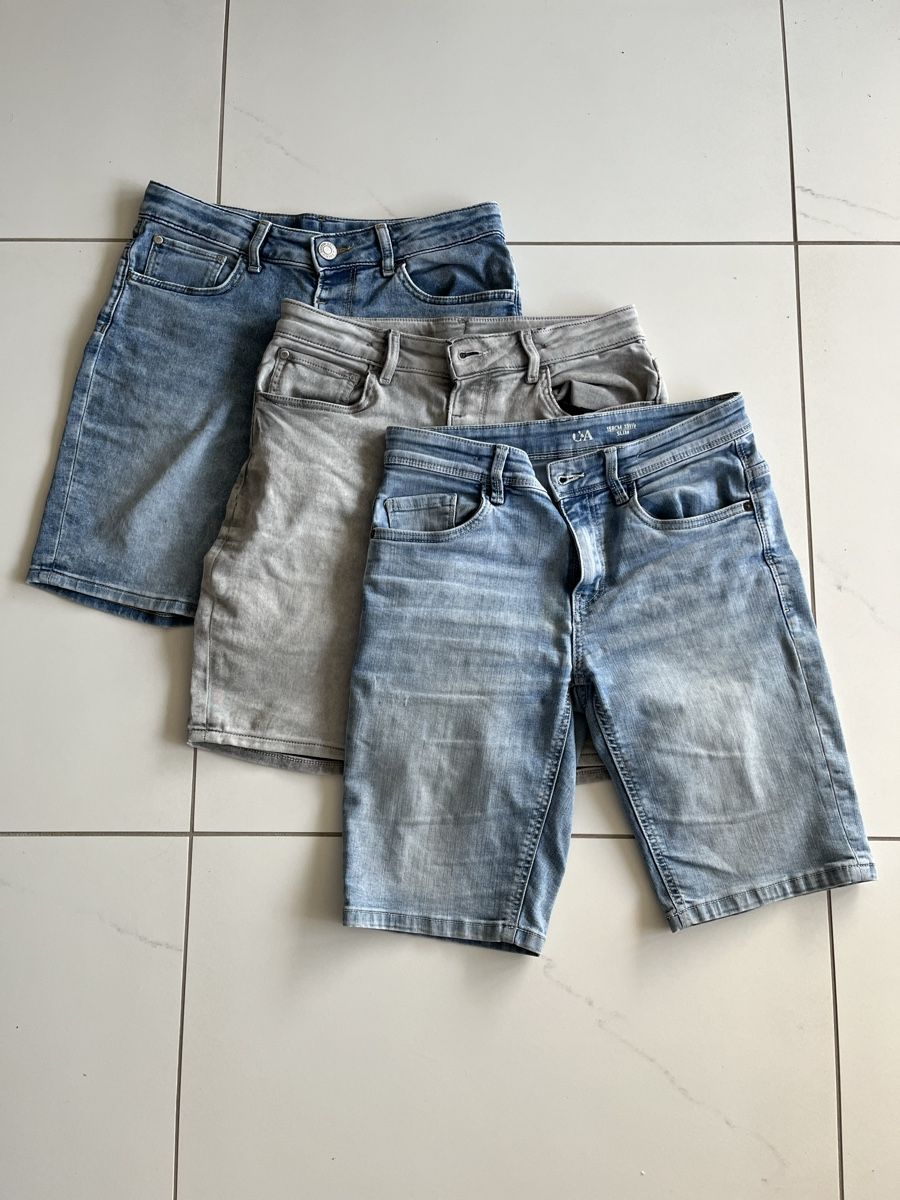 Lotti & Set di vestiti: 3 paar kurze Jeans Gr 158 – Usato da Russikon venduto da sparklingvision