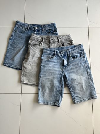 3 paar kurze Jeans Gr 158