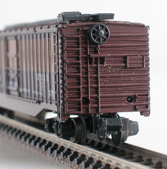 Lima Modelleisenbahnen: Lima US Box Car Milwaukee Spur N – Gebraucht aus Oberwil BL von Klang 2