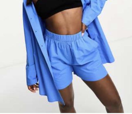 Short femme bleu taille S neuf