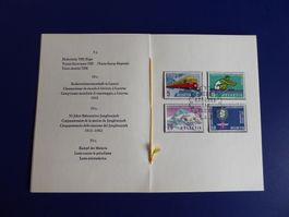 Werbepostmarken 1962 Gebundenes Heft