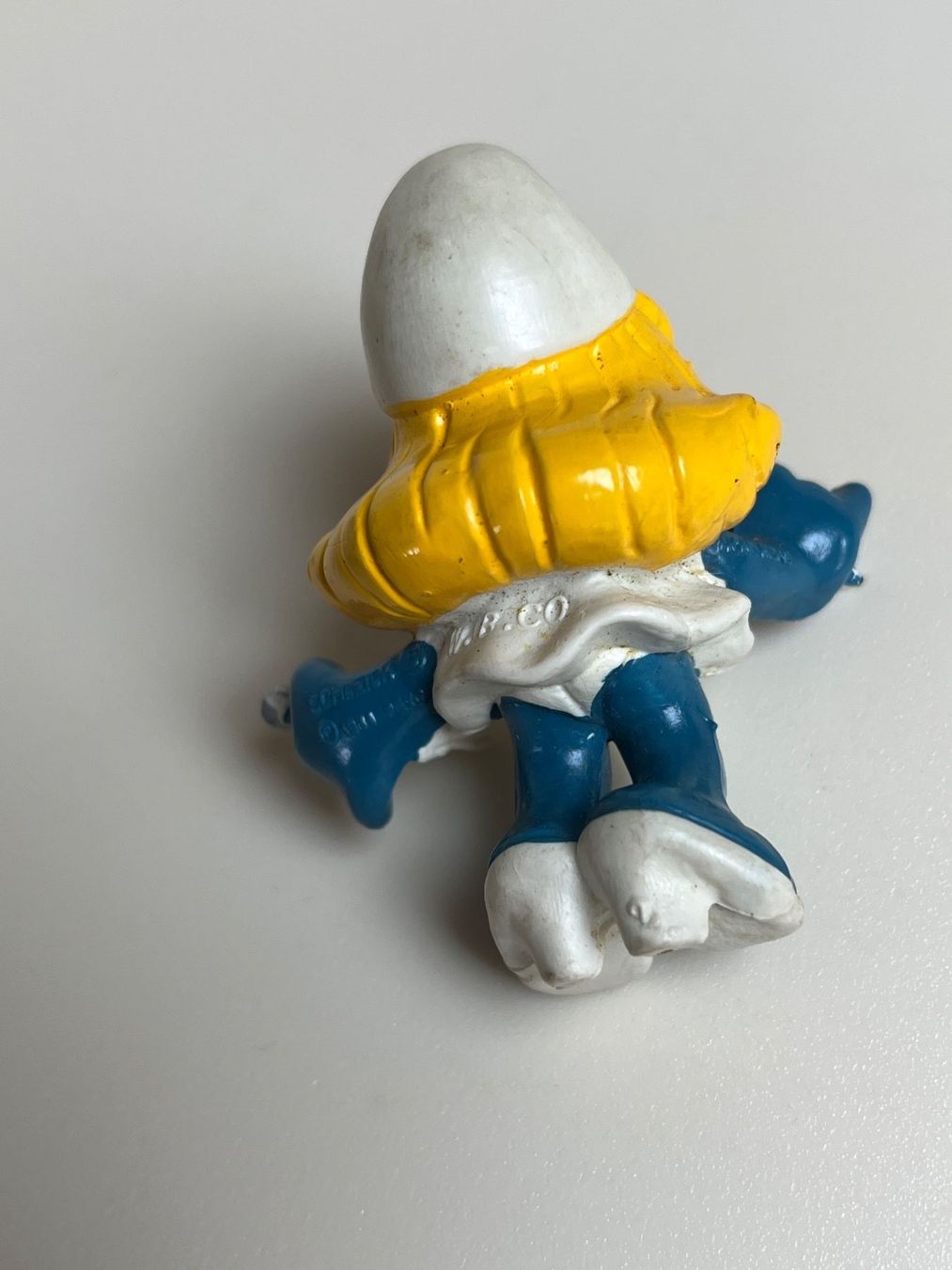 Statuette: Schlumpfine mit Stift und Notizblock – Usato da Winterthur venduto da Wusa01 4