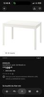 IKEA Esstisch Ekedalen weiss ausziehbar gebraucht