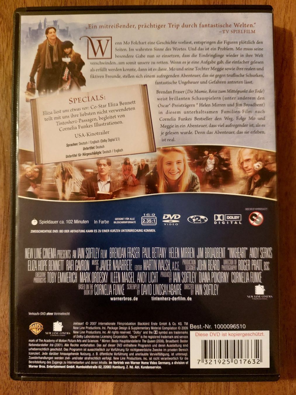 Tutti i DVDs: DVD - Tintenherz – Usato da Rheinfelden venduto da FilmAuktion 1