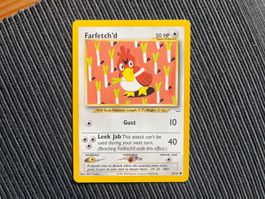 Pokemon Farfetch‘d Neo Revelation englisch