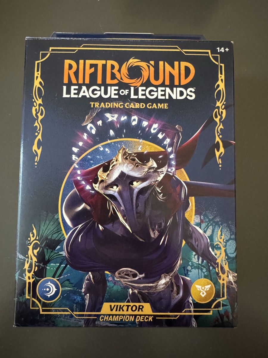 Carte collezionabili: Riftbound Origin Champion Deck Jinx Viktor & Lee Sin EN – Nuovo e nell'imballaggio originale da Lausanne venduto da OeilPersan 1