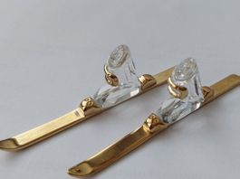 Swarovski Crystal Moments Ski Paar mit Skischuhe