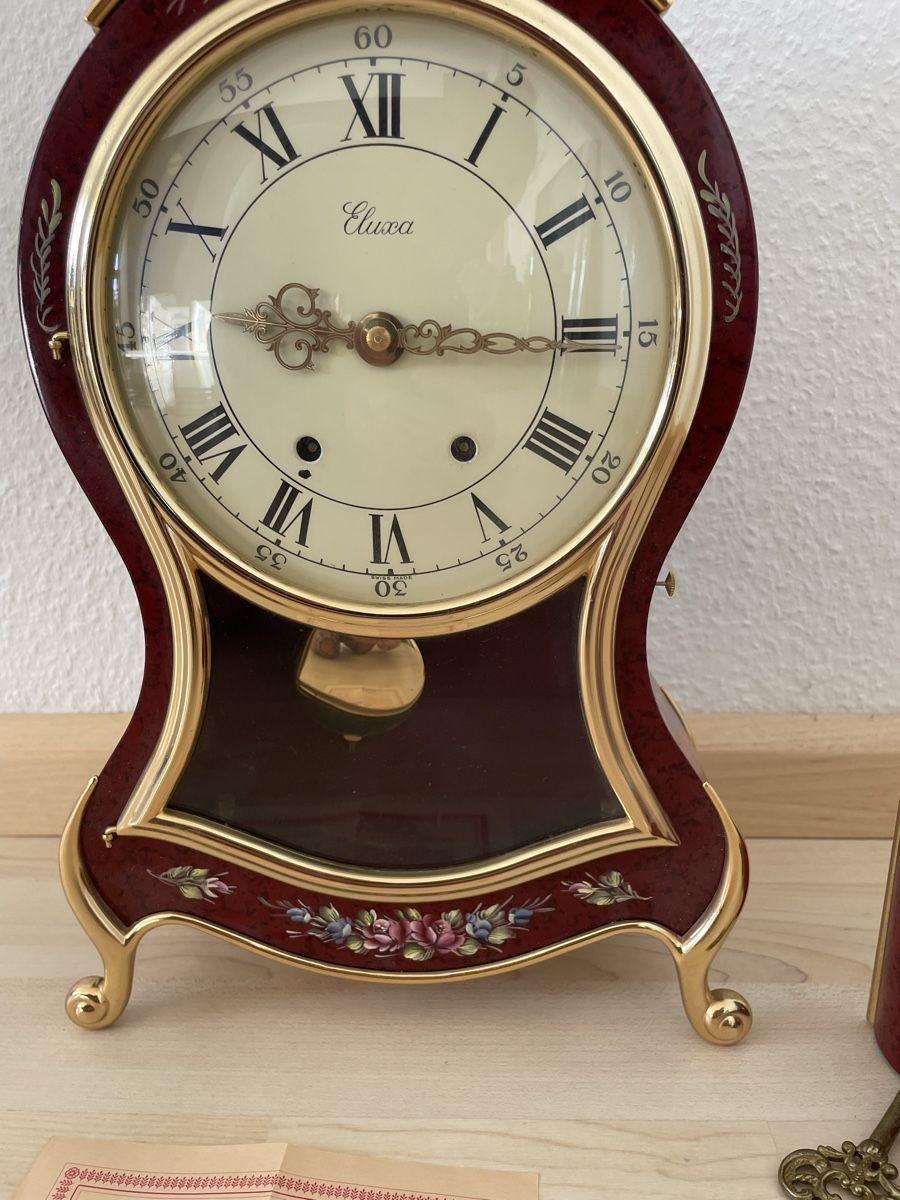 Eluxa Pendules & Horloges murales: Eluxa Pendule im Neuenburger Stil – D'occasion à Basel par Design-und-Allerlei 3