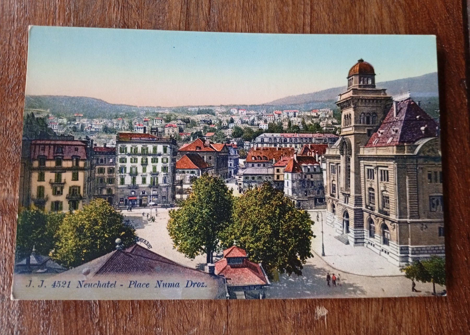 Ansichtskarten: Neuchâtel – Gebraucht aus Perrefitte von 36B