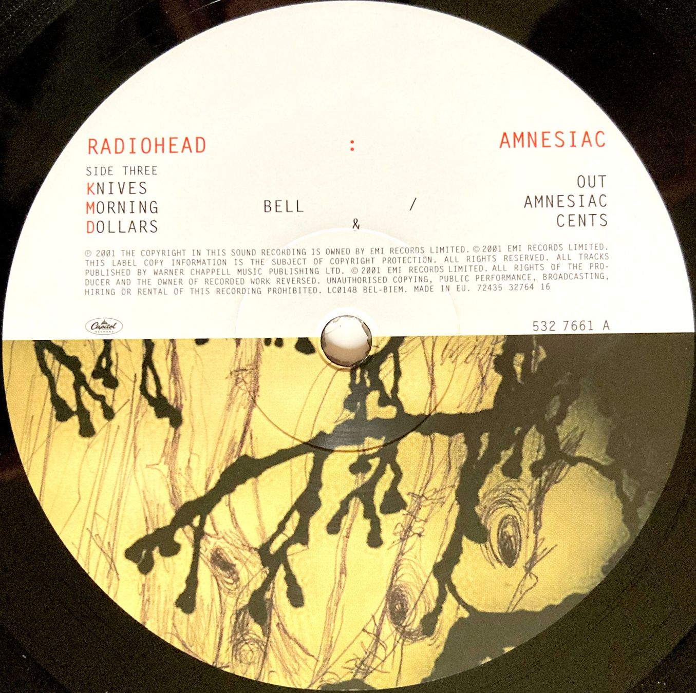 Schallplatten: RADIOHEAD - AMNESIAC – Gebraucht aus Bottens von hotter-than-hell 5