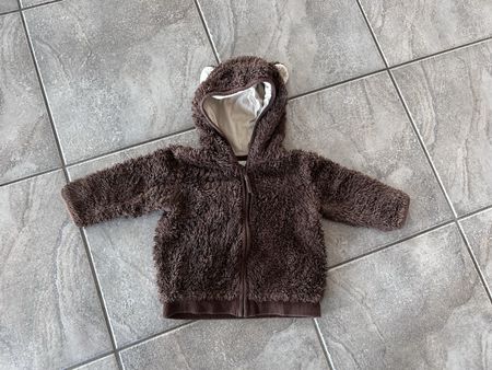 Flauschige Babyjacke Gr 68