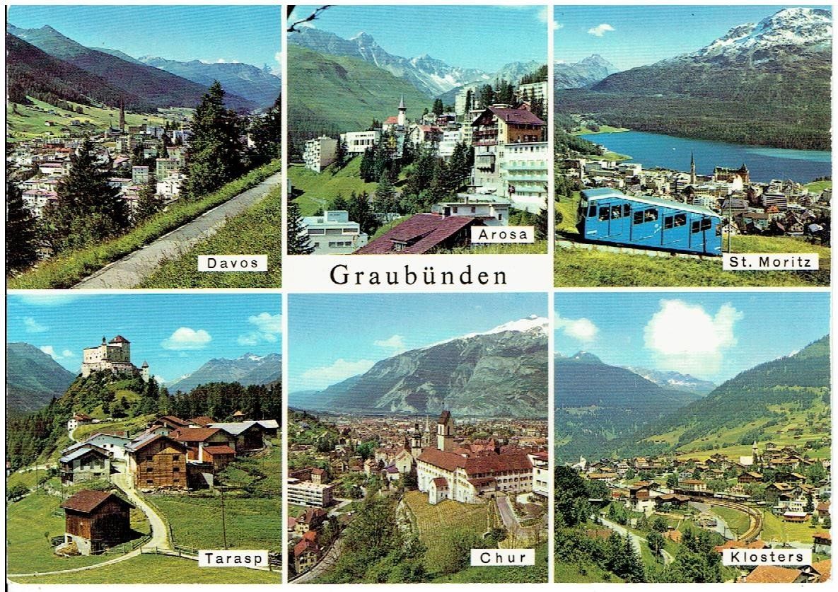 Cartes postales: Graubünden – D'occasion à Flims - Dorf par Stagediver