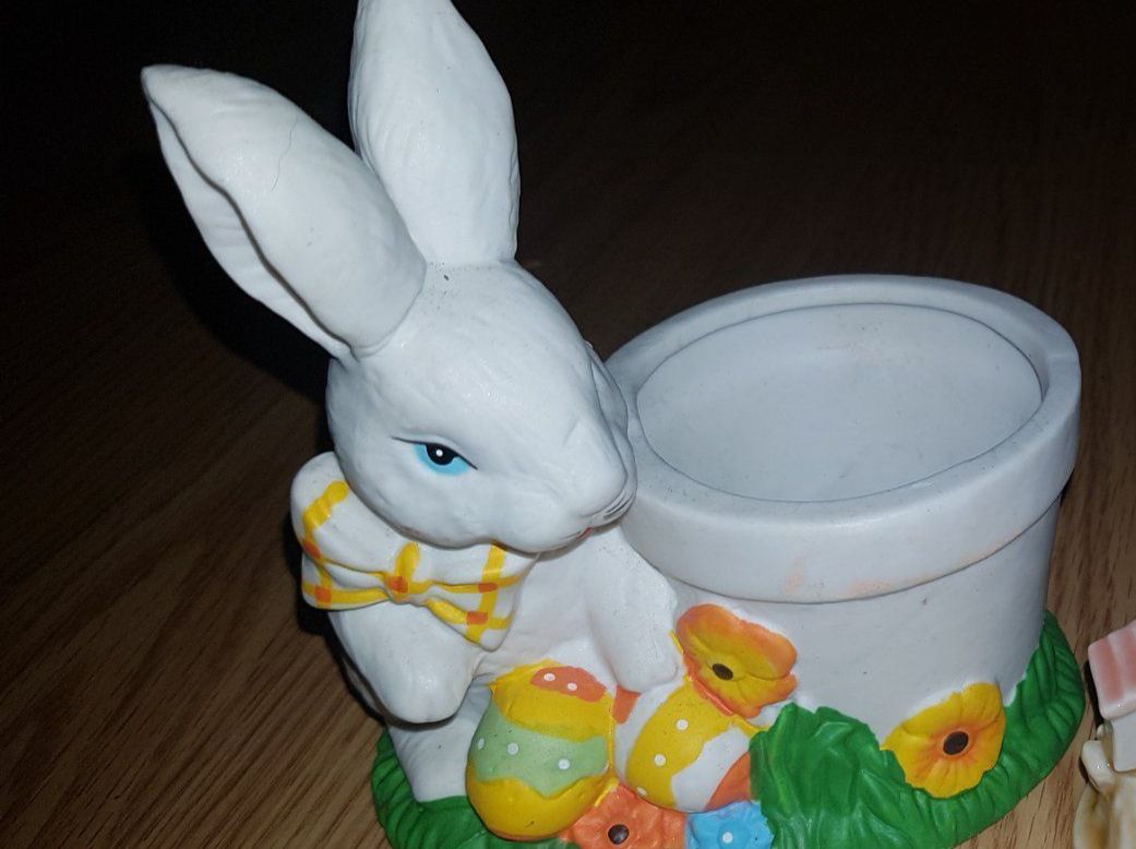 Statuette: Hase mit Topf L2 – Usato da Schwarzenburg venduto da flamingo1970