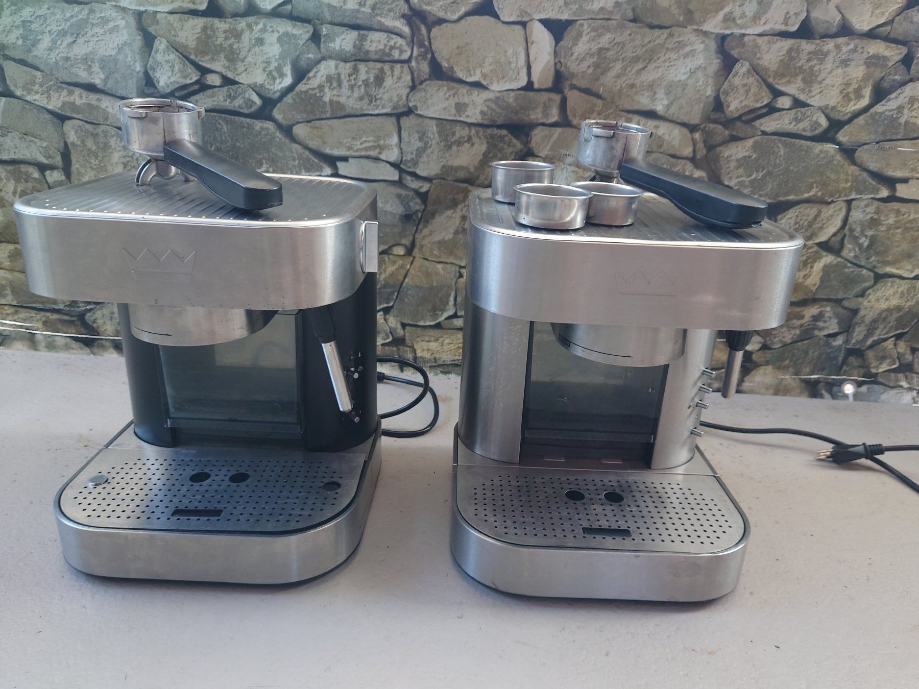König Macchine per caffè & Macchine per espresso: 2 defekte Espressomaschinen König – Difettoso da Breitenbach venduto da Gb