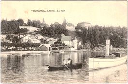 THONON-les-BAINS - Le Pont ca. 1910 (F)
