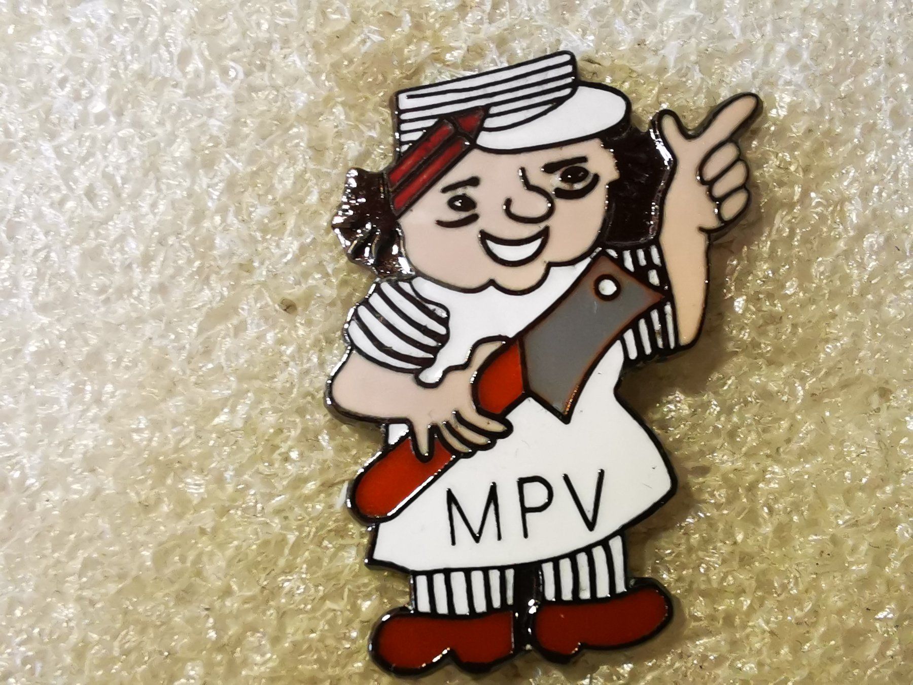 Placchette & Badge: Ansteckpin 197: MPV – Usato da Oppligen venduto da Pin-Fall-Shop