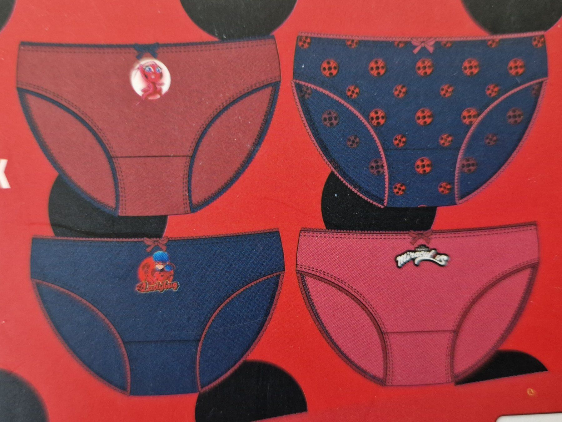 Sous-vêtements: Miracules Mädchen 4er Pack Unterhose Grösse122/128 – Neuf (Voir description) à Muhen par Restwert_Muhen 2