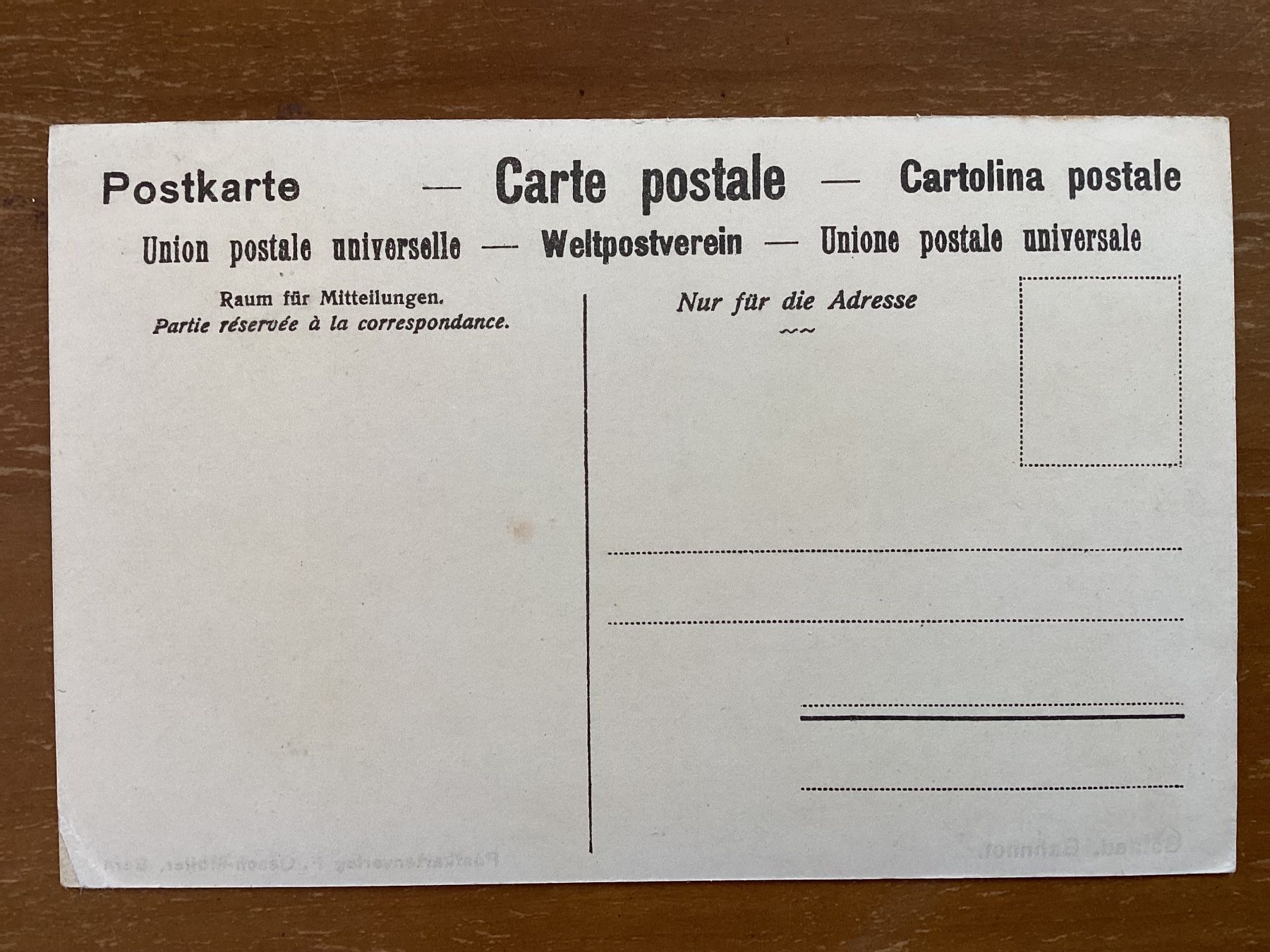 Cartoline postali: AK Gstaad Bahnhof – Usato da Zürich venduto da Tolima194 1