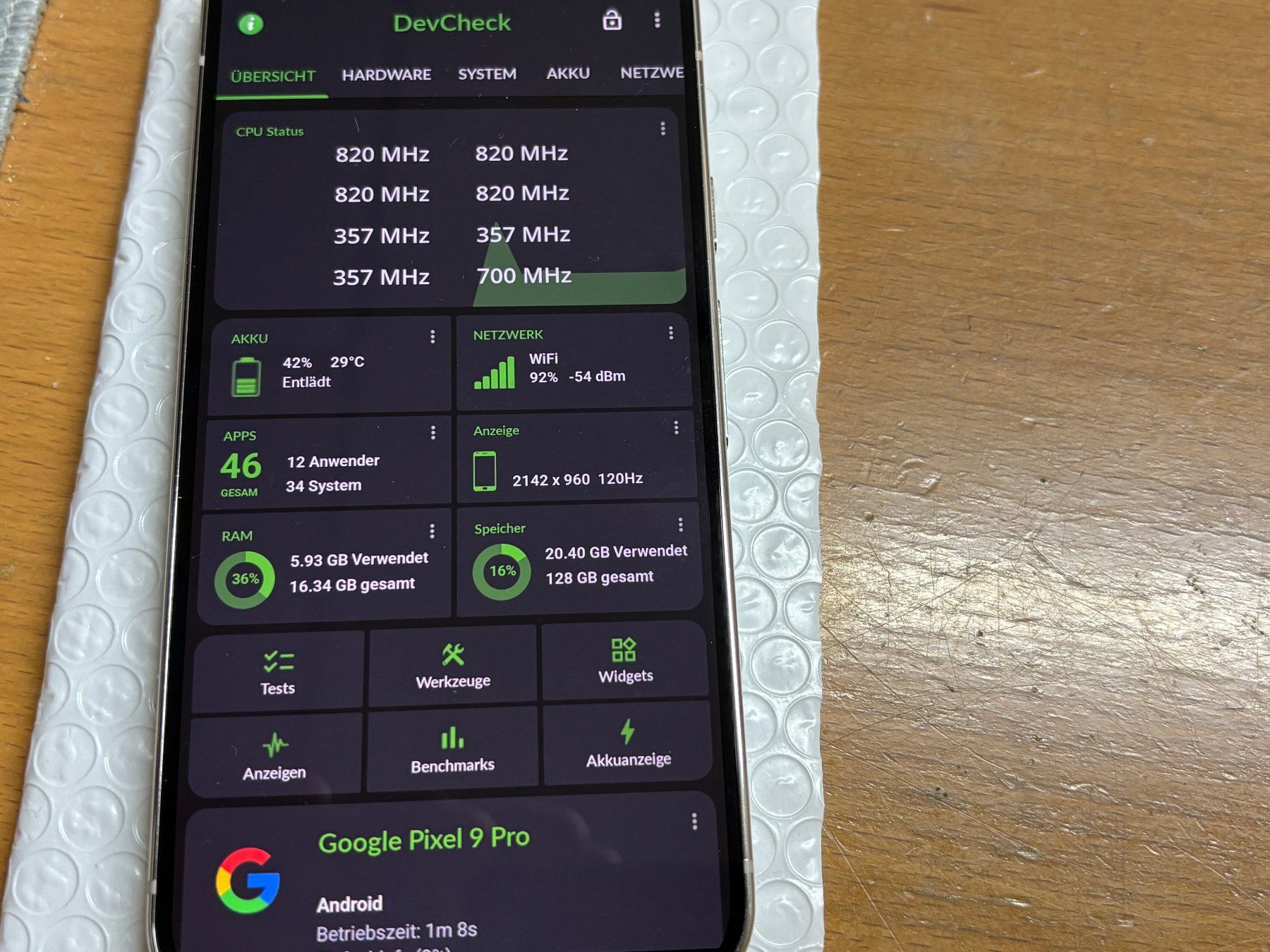 Google Handys / Smartphones: Google Pixel 9 Pro 128Gb#21 – Gebraucht aus Au SG von bah_6f5w 5