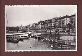 GENEVE - Quai Gustave Ador - 1940
