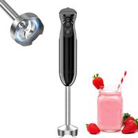Power Edelstahl Stabmixer 1000W gefrorene Früchte & Milch