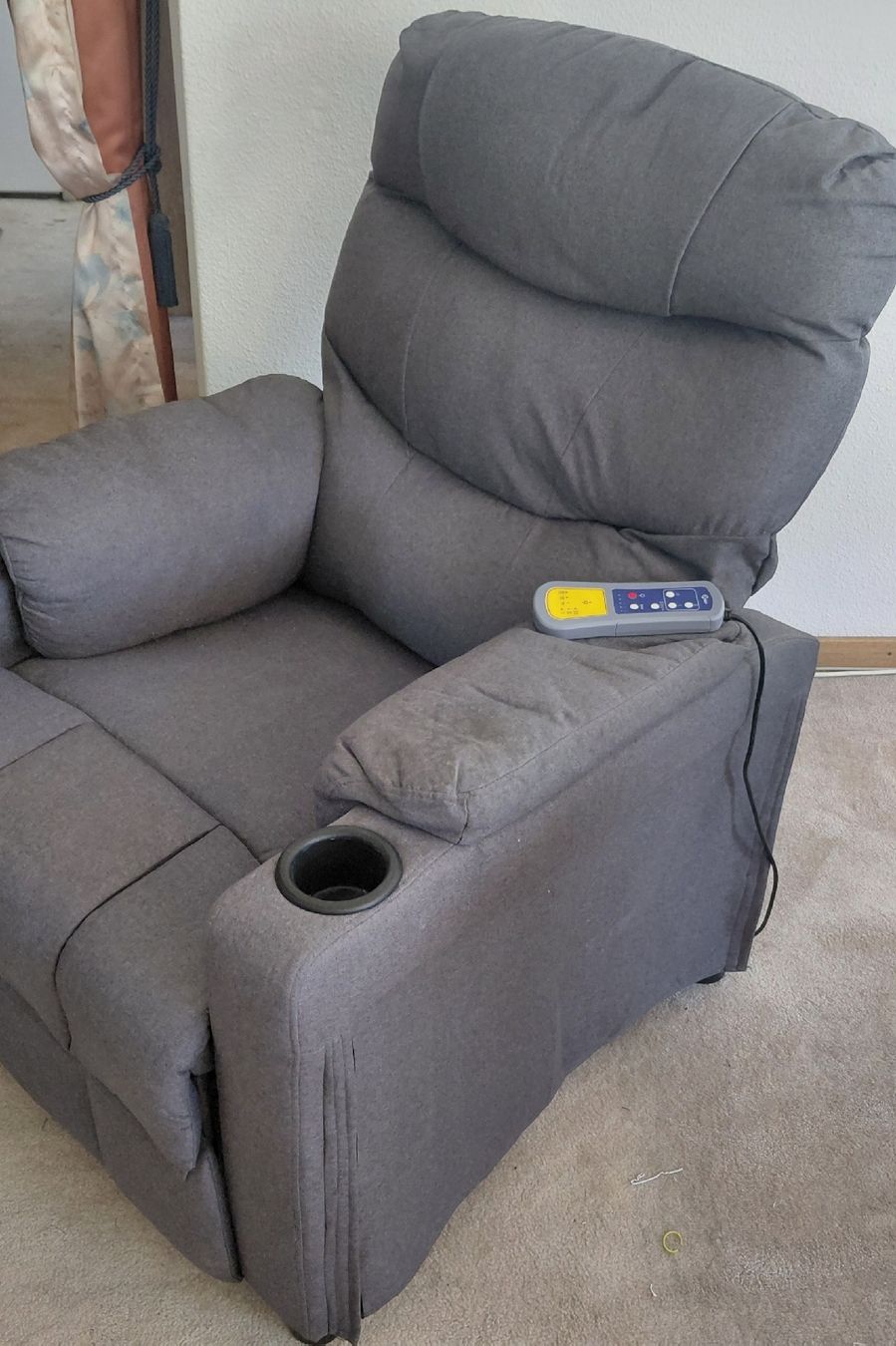 Sessel: Massage-Relaxsessel, Stoff, grau – Gebraucht aus Rorschach von jal_v72g 7