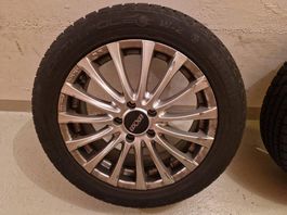 Mercedes-Benz A Klasse 200 Alu felgen mit Winterreifen