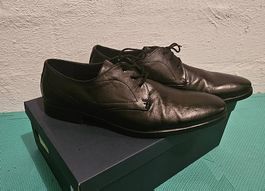 Elegante Herrenschuh Schwarz 45