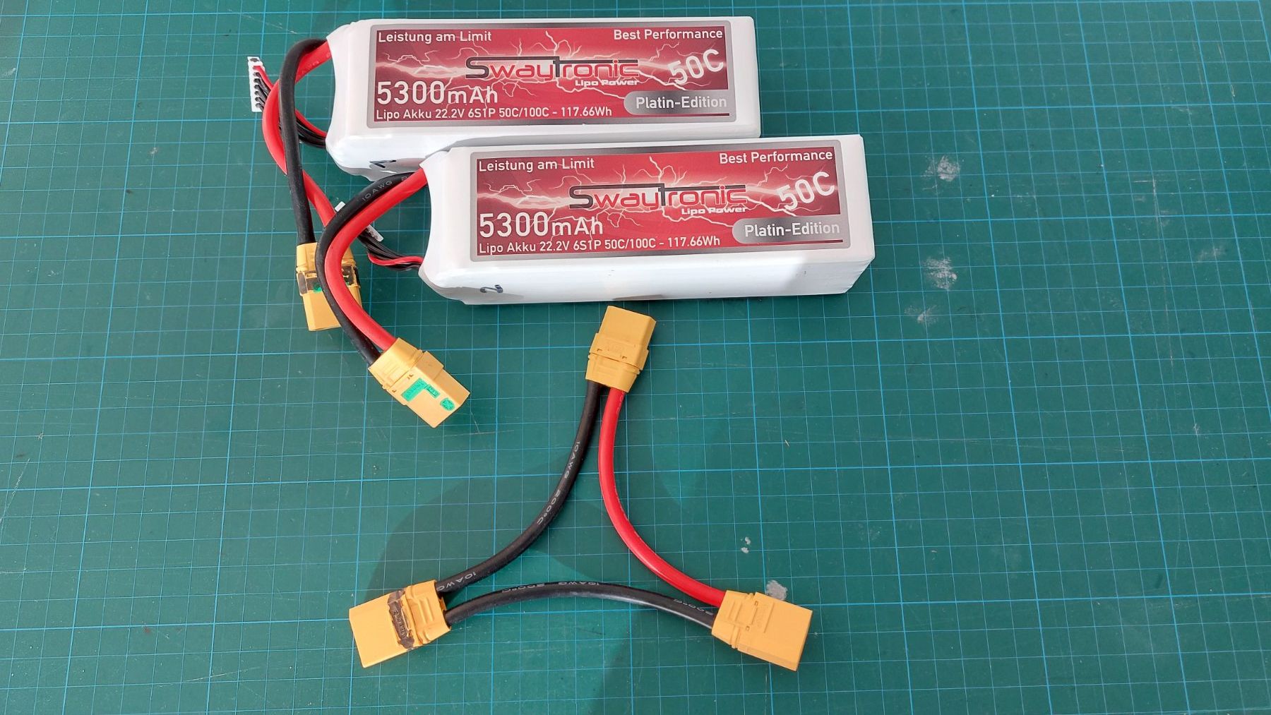 RC Kits de montage: 2 LiPo 5300mAh 50C – D'occasion à Hünenberg par schulbe 1