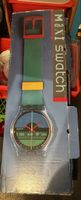 Maxi Swatch Sir Swatch GB111 Wanduhr gebraucht