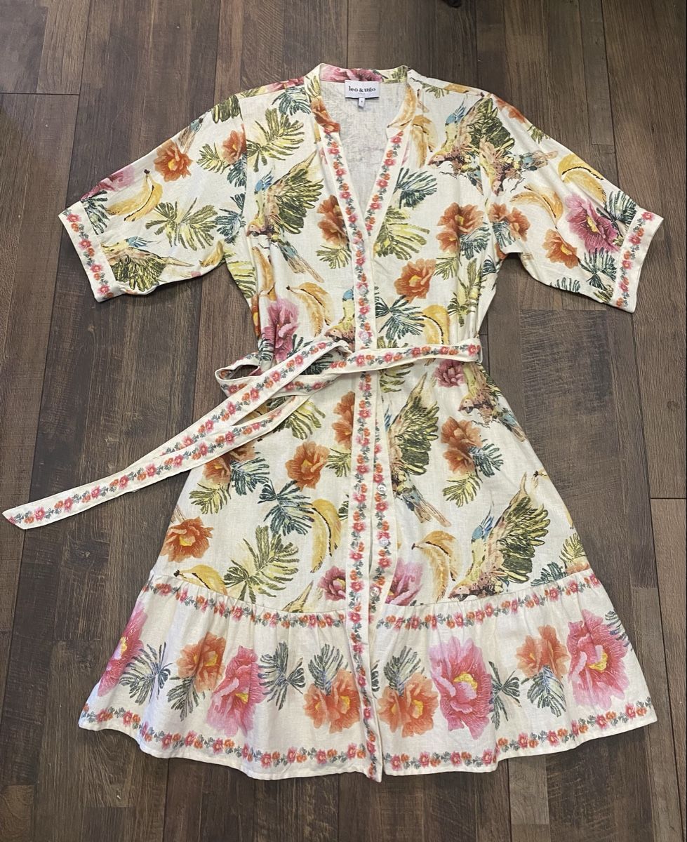Kleider: Leo & ugo Sommer/Blumenkleid 36 neu – Neu und originalverpackt aus Büron von Coerner