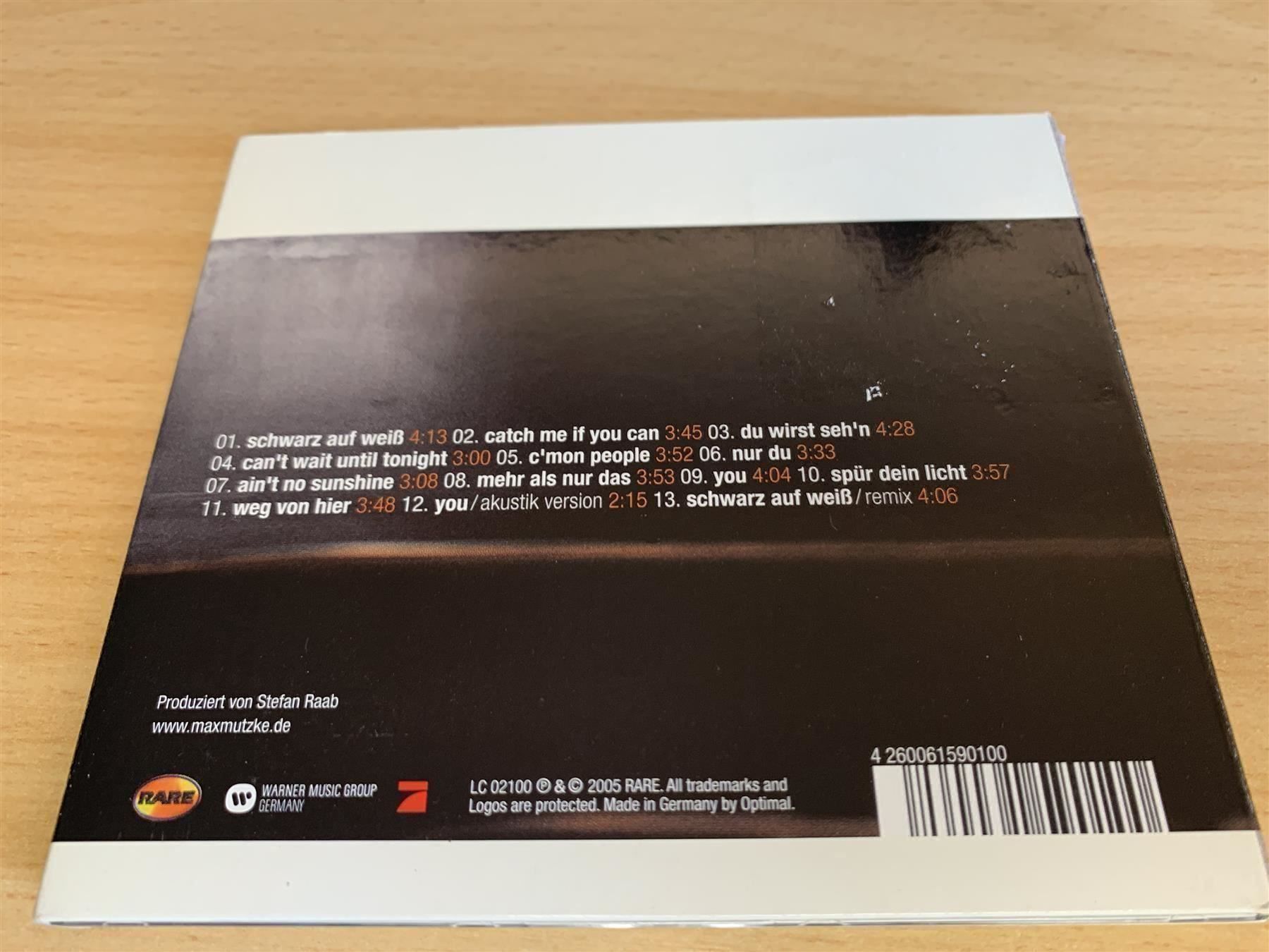 CD: Max Mutzke – Max Mutzke – Usato da Rikon im Tösstal venduto da Alpenmutz 1