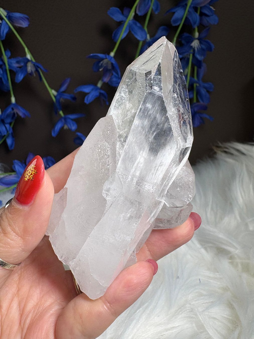 Minerali & Pietre curative: Laotischer Clear Quartz Cluster – Nuovo (secondo la descrizione) da Neuheim venduto da m.hald 1