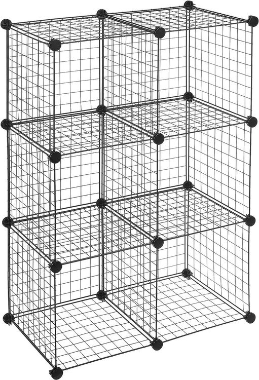 2er Set Faltbare Hängekörbe Unter Regal – Metall, 30,5x28x12,7 Cm, Bis 10 Kg Belastung