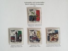 1999 Pro Patria Satz Ersttag Vollstempel mit Gummi