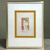 Peggy HINAEKIAN - "Étreinte" — gravure, épreuve d’artiste.
