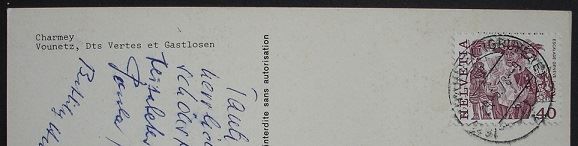 Cartes postales: CHARMEY Vounetz – D'occasion à Jona par philajona 1