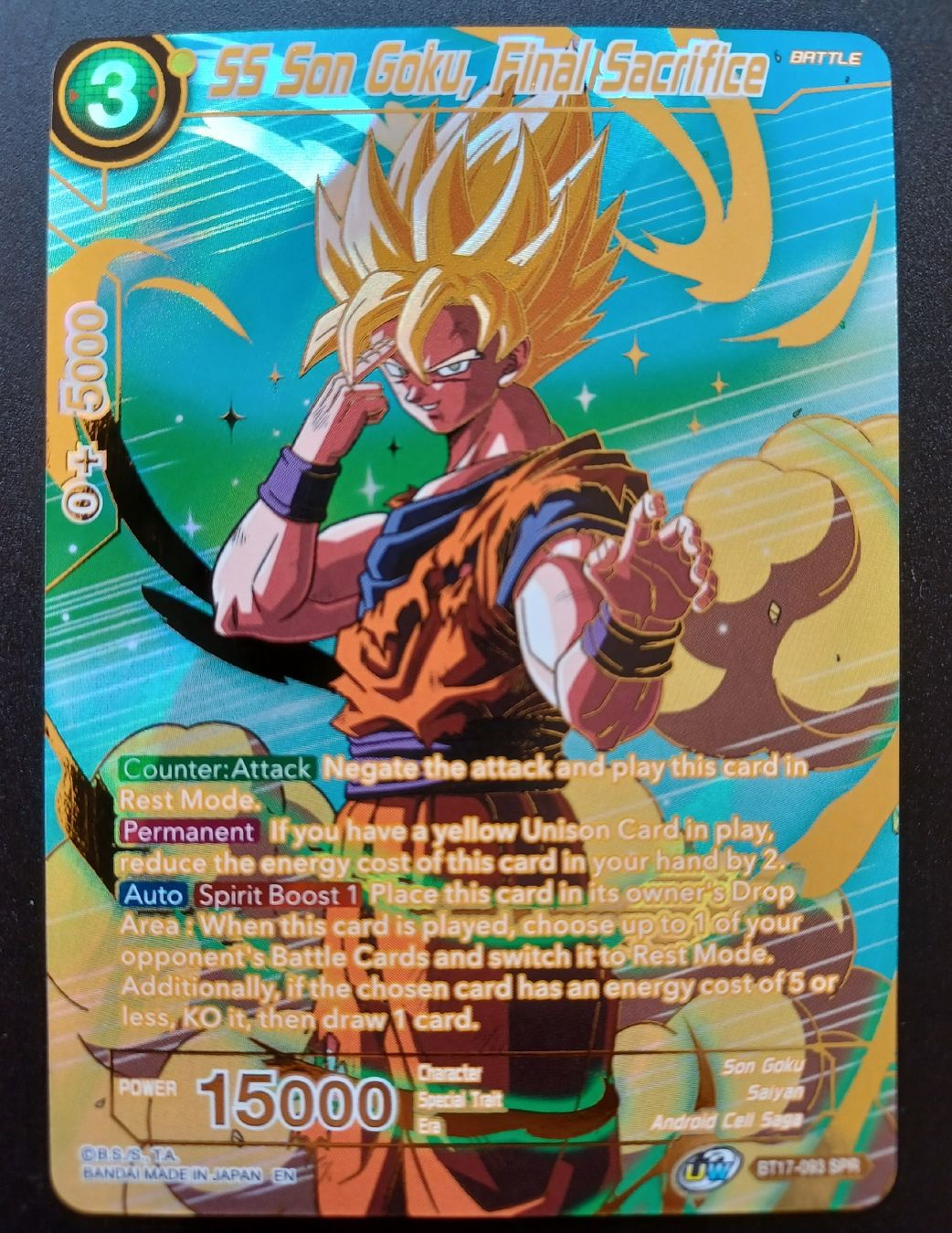 Bandai Carte collezionabili: Dragonball TCG Son Goku – Nuovo (secondo la descrizione) da Eggenwil venduto da Murmeltier87 2