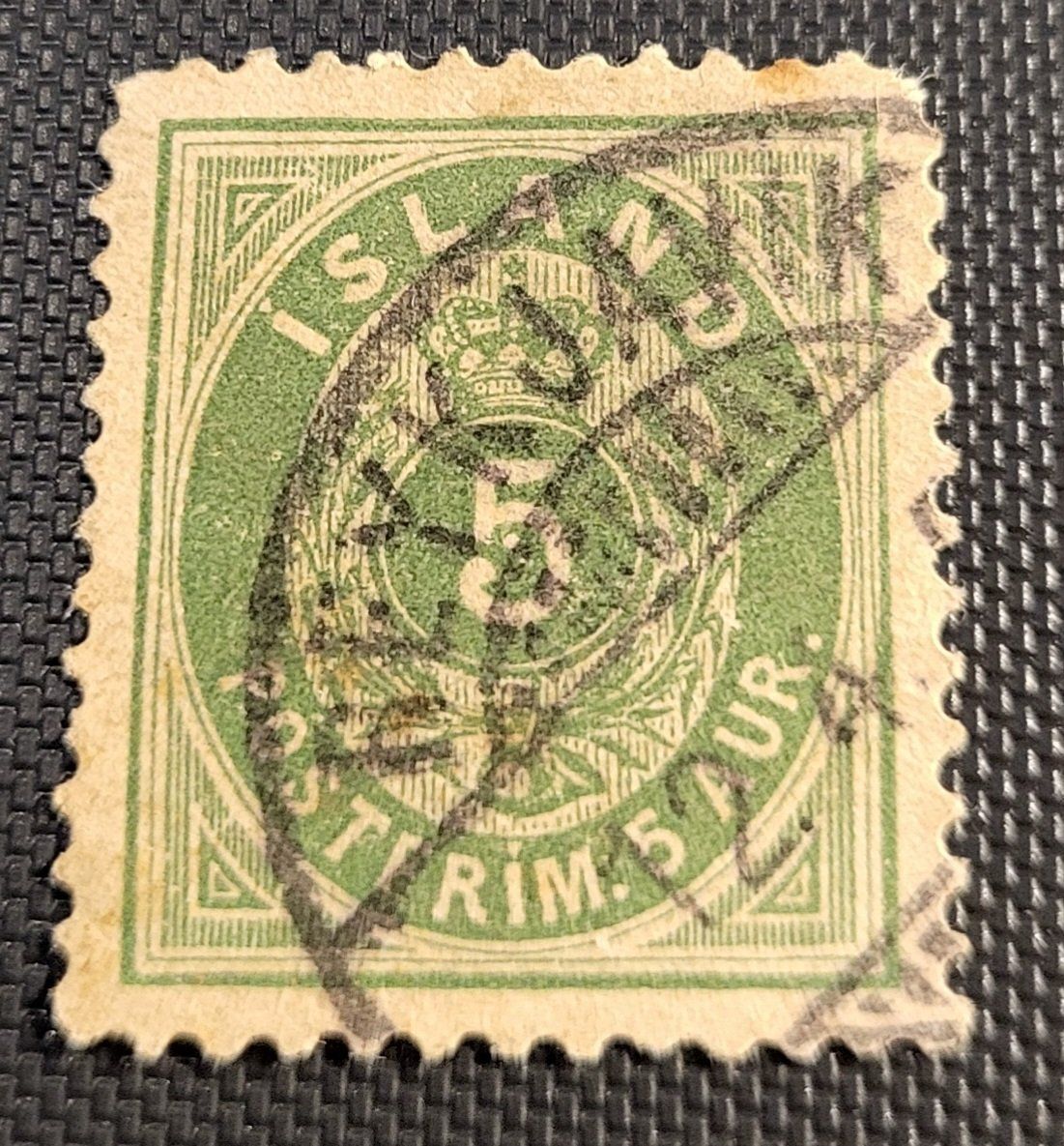 Tutti i francobolli: Island alte briefmarke – Usato da St Gallen venduto da Stampsalshobby