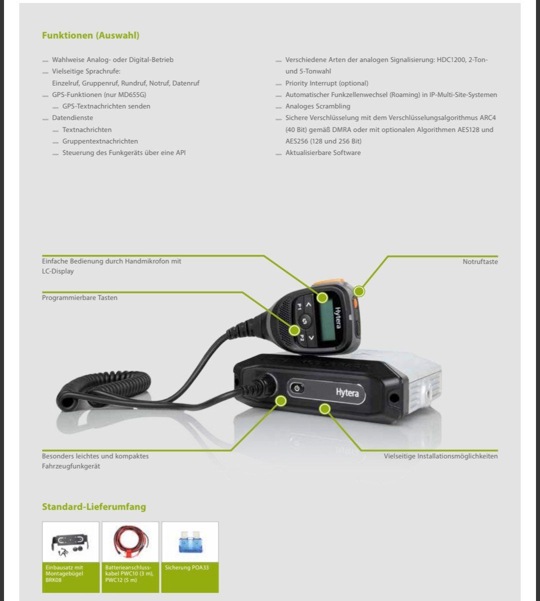 Hytera Technique de radiocom: Hytera Funkgerät MD655 – D'occasion à Thun par werft_thun 3