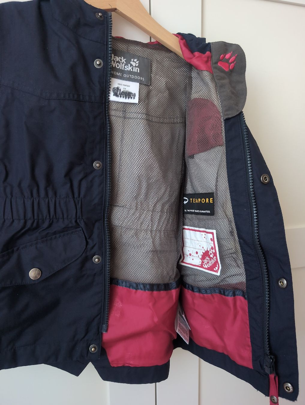 Jack Wolfskin Giacche & Cappotti: Jack Wolfskin Regenjacke Grösse 104  – Usato da Alberswil venduto da __colafroeschli__ 1