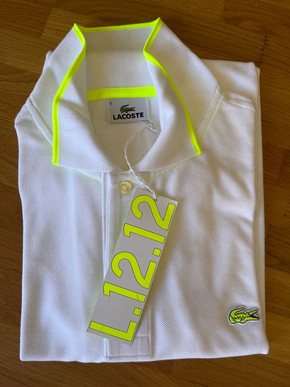 Lacoste Magliette Polo: Lacoste Polo, Grösse 5, original, neu – Nuovo (secondo la descrizione) da Bern venduto da Aschenbach