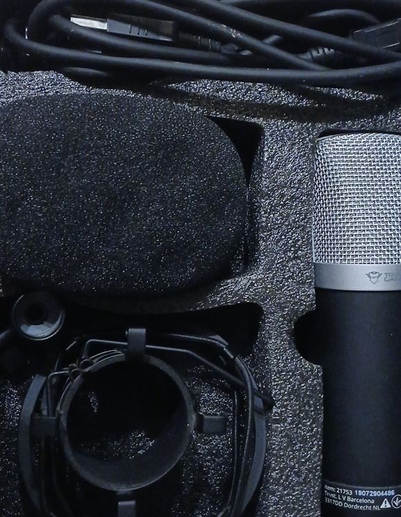 Trust Microphones: Trust Mikrofon mit Koffer – D'occasion à Maloja par ato85 2