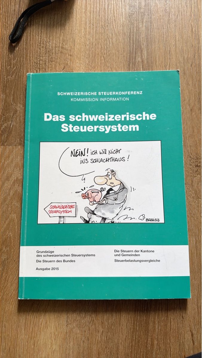 Livres: Libro Das schweizerische Steuersystem 2015, usato – D'occasion à Thun par fil_5cdg